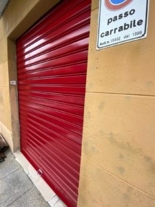 Serranda verniciata garage Modena